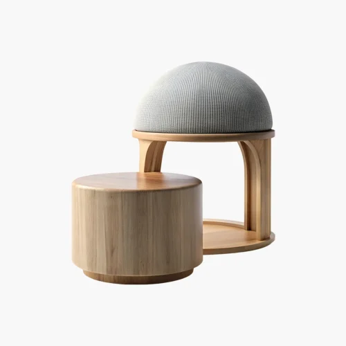 مصباح خشبي مضيئ