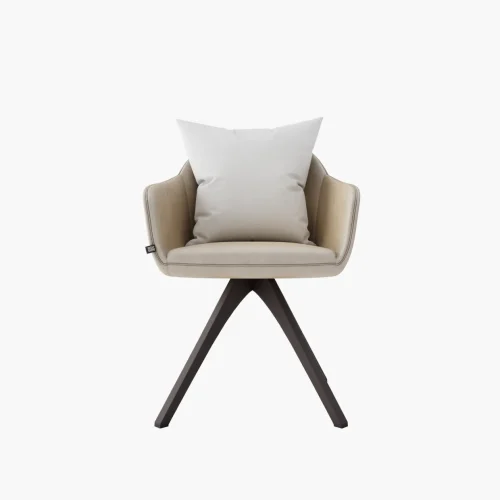 كرسي ثلاثة ارجل خشب زان مريح